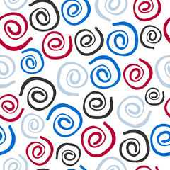 Seamless background from spirals