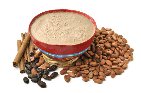 Tejate cacao beverage