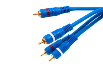 Fototapeta premium audio video cable