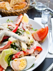 Delicious fresh salad