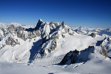 Le Mont Blanc, Alpes, Savoie, Chamonix