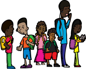 Group of Schoolchildren