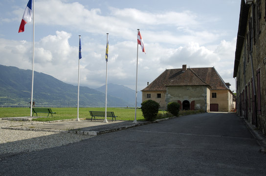 In the Barreaux casttle (France)