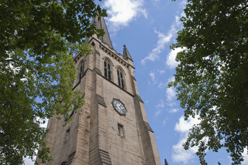 Wakefield Cathedral Clock Tower