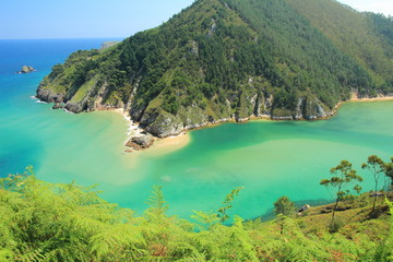 Ría Tina Menor, Cantabria.