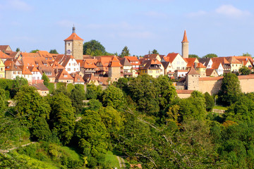 Fototapeta na wymiar Rothenburg ob der Tauber, Niemcy