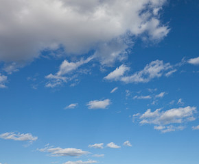 White clouds