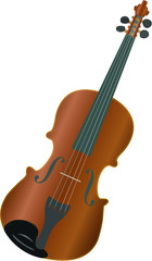 Naklejka na ściany i meble Geige - Violine