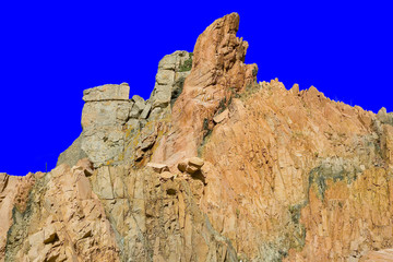 italie; sardaigne; ogliastra : arbatax, rochers