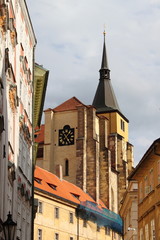 Fototapeta na wymiar Saint Giles church in Prague