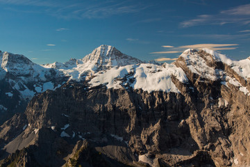 View from the Schilthorn mountain