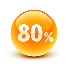 icône 80% / 80% icon