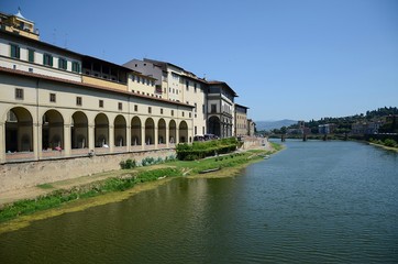 Fototapeta premium Firenze, l'Arno