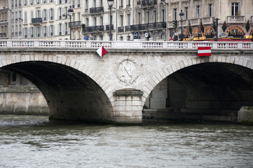 Napoleon Bridge, Paris, France.
