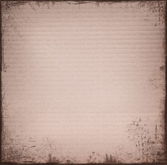 vintage textured paper background with a band  pattern