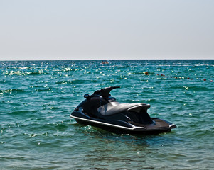 JetSki in the water .