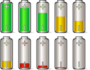 battery icons
