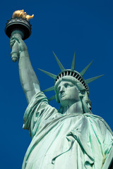 Fototapeta na wymiar pomnik de la Liberté Nowy Jork