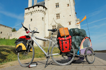 Obraz premium Vélo de randonnée