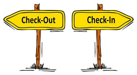 Check-In and Check-out