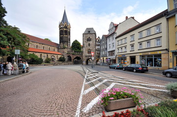 Johannisstraße, Nikolaikirche, Nikolaitor_ Eisenach