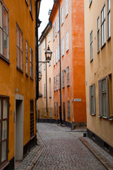 Fototapeta na wymiar Stockholm, Sweden. Building in the old town