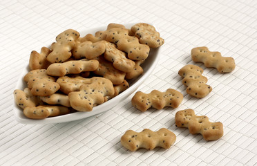 Small figured cookies