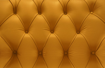 yellow Leather pattern sofa