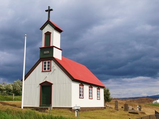 Fototapeta premium Eglise en Islande