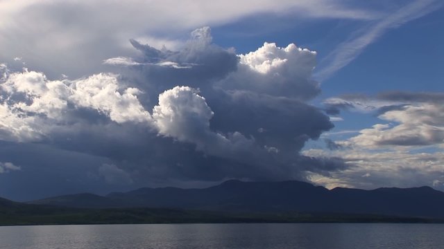 Gewitterwolken Timelaps