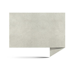 Large size paper talk origami  recycled papercraft