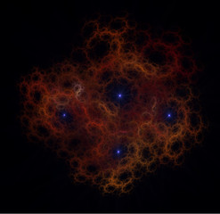 Stars cluster in fractal cloud