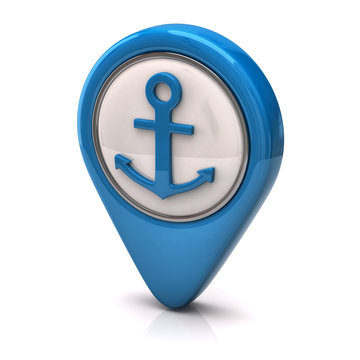 Blue Anchor icon