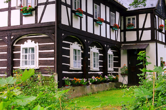 Umgebindehaus - half-timbered house 04