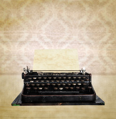 Vintage typewriter
