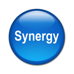 Boton brillante texto Synergy