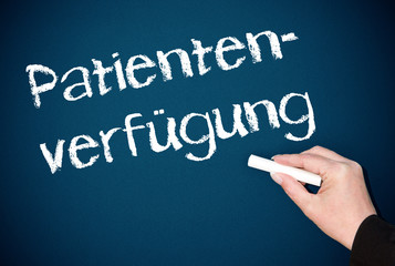 Patientenverfügung für Krankenhaus und Krankenpflege