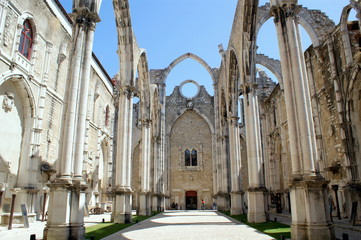 ru&iacute;nas do carmo,Lisboa,Portugal