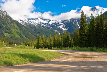 rogers pass, revelstoke national park, canada