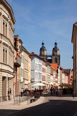 Fototapeta na wymiar Wittenberg stare miasto