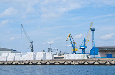 Fototapeta premium Hafen Industrie