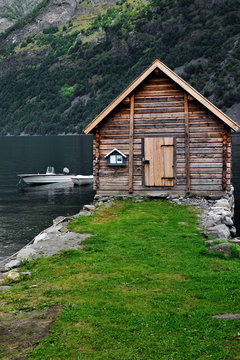 Hut in Undredal (Norway)