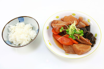 沖縄風煮つけ定食