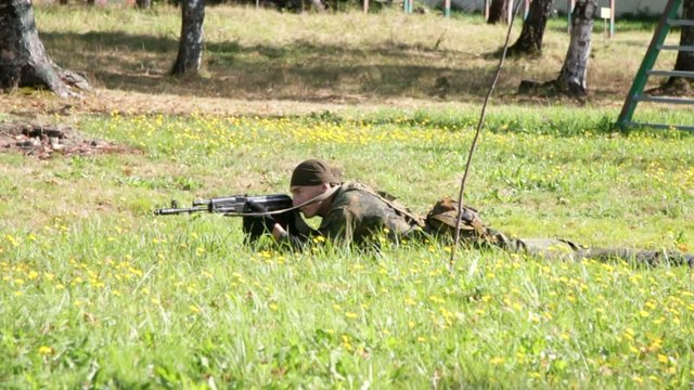 Russian army spetsnaz training