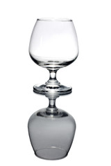 Glass and reflex