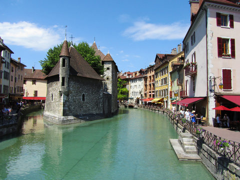 Annecy : Les vieilles prisons (Palais de l'Isle)