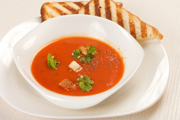 vegetable cream soup