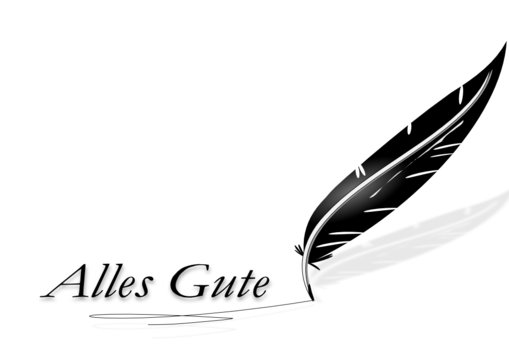 Alles Gute Karte