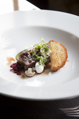 Delicious starter meal