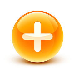 Fototapeta premium icône plus ajouter / add icon